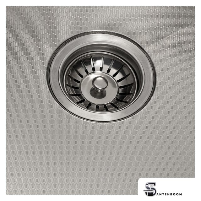 Кухонная мойка ARFEKA ECO AR 450*500 SATIN DECOR - Изображение №3 — Интернет-магазин santehboom.by