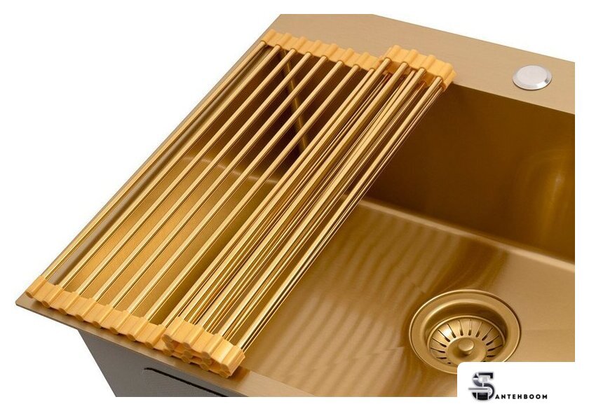 Решетка на кухонную мойку ARFEKA Eco AR (gold) - Изображение №1 — Интернет-магазин santehboom.by