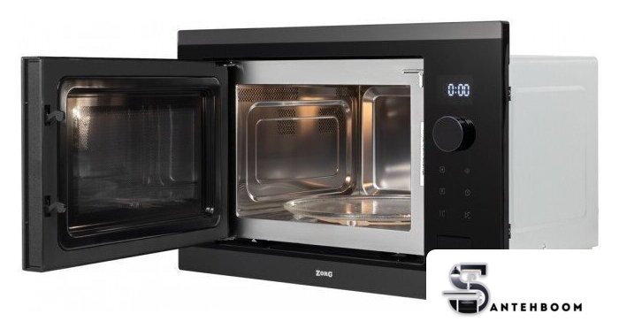 Микроволновая печь ZorG MIO252 S black+gray (черный) - Изображение №5 — Интернет-магазин santehboom.by