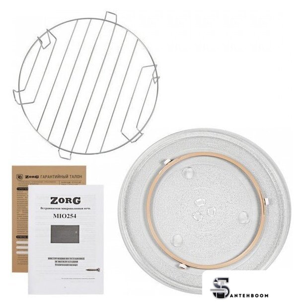 Микроволновая печь ZorG MIO256 S white (белый) - Изображение №2 — Интернет-магазин santehboom.by
