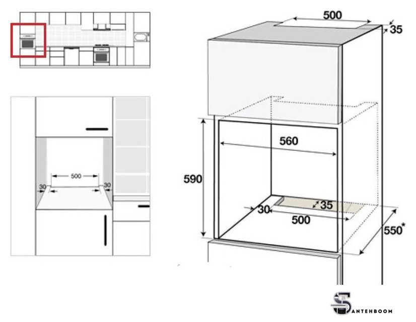 Электрический духовой шкаф Schtoff Decor 900 - Изображение №5 — Интернет-магазин santehboom.by