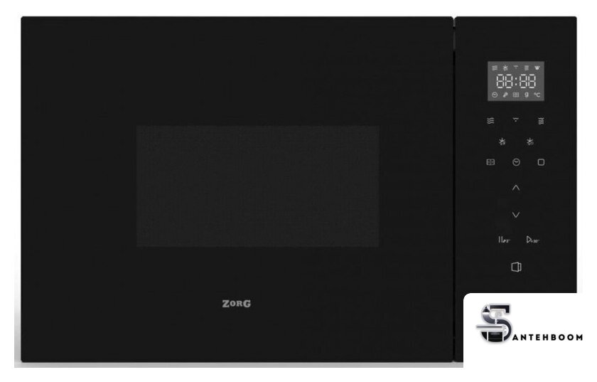 Микроволновая печь ZorG MIO256 S black (черный) - Изображение №1 — Интернет-магазин santehboom.by