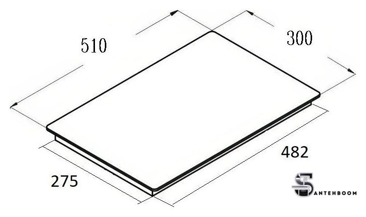 Варочная панель Schtoff I3H02B White - Изображение №2 — Интернет-магазин santehboom.by