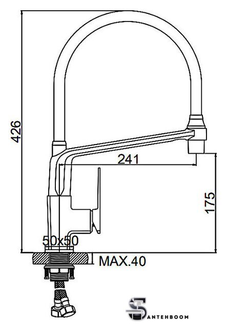 Смеситель Ledeme L4078-2 - Изображение №2 — Интернет-магазин santehboom.by