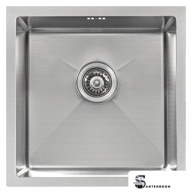 Кухонная мойка ARFEKA ECO AR 450*450 SATIN DECOR - Изображение №2 — Интернет-магазин santehboom.by