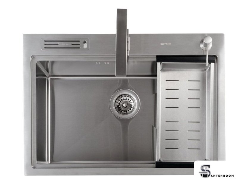 Кухонная мойка Zepein D7050H (Satin) Professional - Изображение №2 — Интернет-магазин santehboom.by