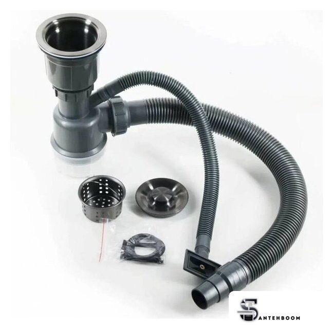 Кухонная мойка Schtoff Best Black 6050 - Изображение №2 — Интернет-магазин santehboom.by