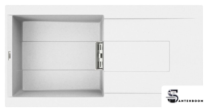 Кухонная мойка Elleci Smart 480 White K96 - Изображение №1 — Интернет-магазин santehboom.by