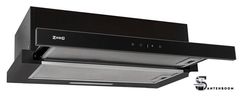 Кухонная вытяжка ZorG Slim 1030 60 S (черный) - Изображение №1 — Интернет-магазин santehboom.by