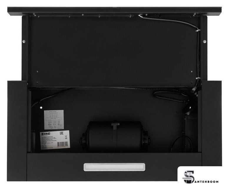 Кухонная вытяжка ZorG Slim 1030 60 S (черный) - Изображение №5 — Интернет-магазин santehboom.by