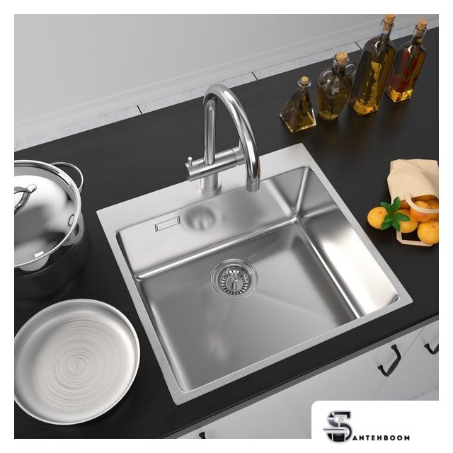 Кухонная мойка ZorG ZRN 5055 Premium - Изображение №5 — Интернет-магазин santehboom.by