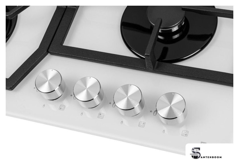 Варочная панель ZorG HAG61 FDW white - Изображение №3 — Интернет-магазин santehboom.by