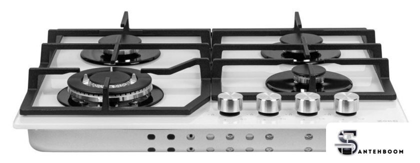 Варочная панель ZorG HAG61 FDW white - Изображение №2 — Интернет-магазин santehboom.by