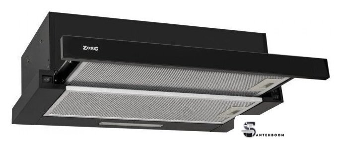 Кухонная вытяжка ZorG Slim 1030 60 M (черный) - Изображение №1 — Интернет-магазин santehboom.by