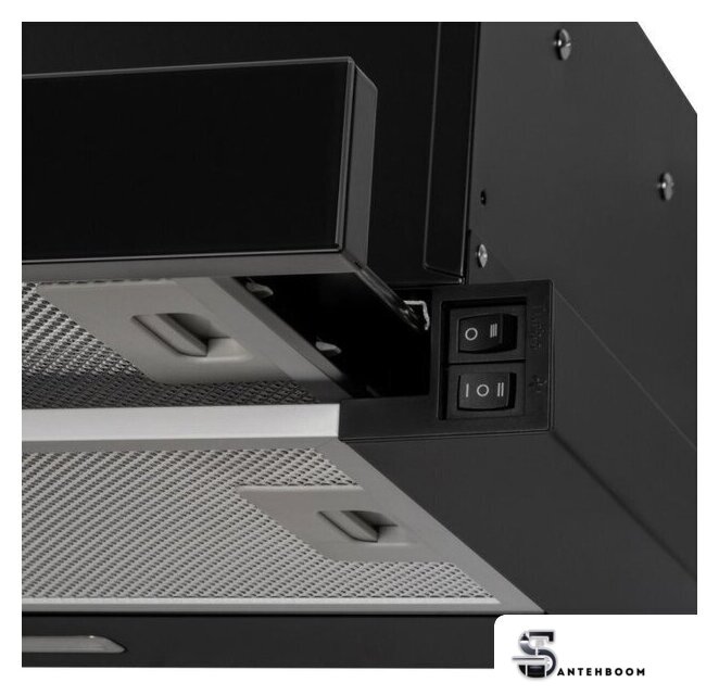 Кухонная вытяжка ZorG Slim 1030 60 M (черный) - Изображение №7 — Интернет-магазин santehboom.by