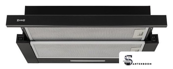 Кухонная вытяжка ZorG Slim 1030 60 M (черный) - Изображение №2 — Интернет-магазин santehboom.by