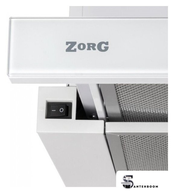 Кухонная вытяжка ZorG Slim 1030 60 M (белый) - Изображение №4 — Интернет-магазин santehboom.by