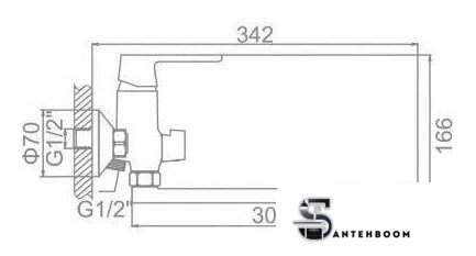 Смеситель Ledeme L2277W - Изображение №3 — Интернет-магазин santehboom.by