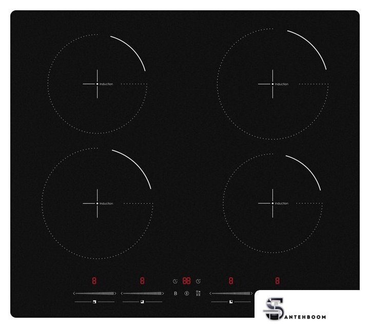 Варочная панель Schtoff I60H12 Nano Matte Black - Изображение №1 — Интернет-магазин santehboom.by