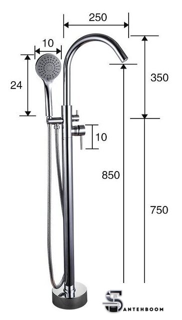 Смеситель Gappo G3098 - Изображение №10 — Интернет-магазин santehboom.by