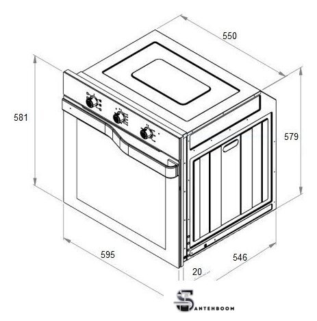 Электрический духовой шкаф Schtoff Decor 950 - Изображение №5 — Интернет-магазин santehboom.by
