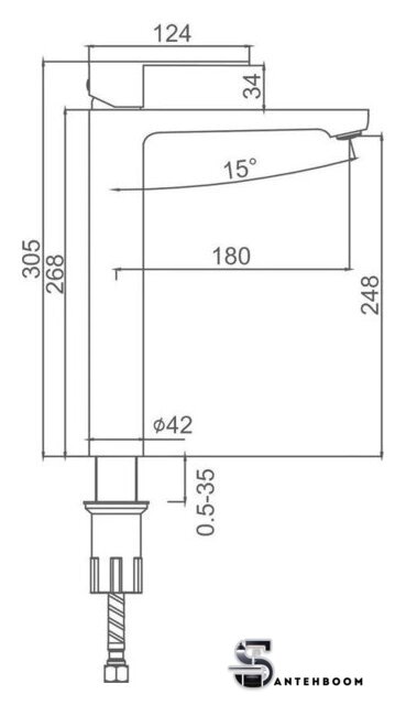 Смеситель Splenka S222.15.09 - Изображение №6 — Интернет-магазин santehboom.by