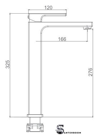 Смеситель Gappo G1017-2 - Изображение №2 — Интернет-магазин santehboom.by
