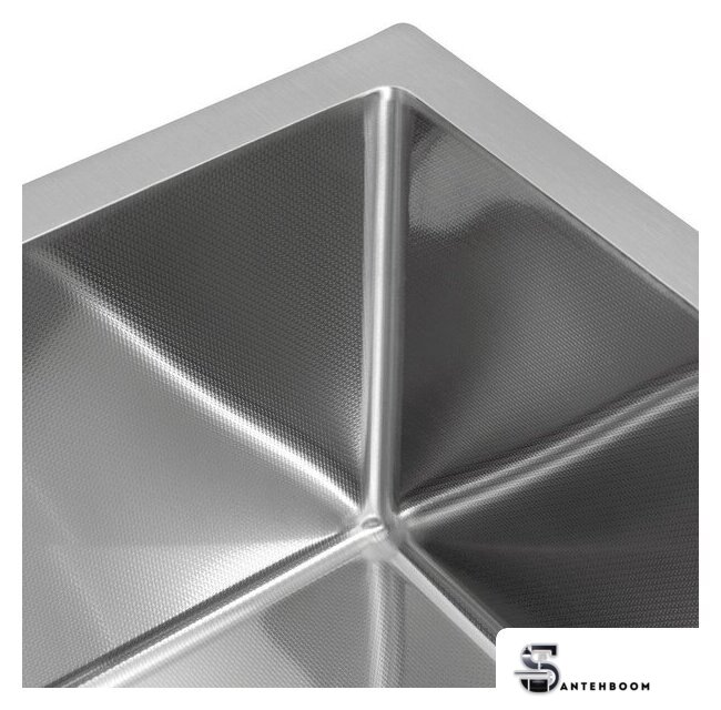 Кухонная мойка ARFEKA ECO AR 550*450 SATIN DECOR MILLET GRAINS - Изображение №3 — Интернет-магазин santehboom.by