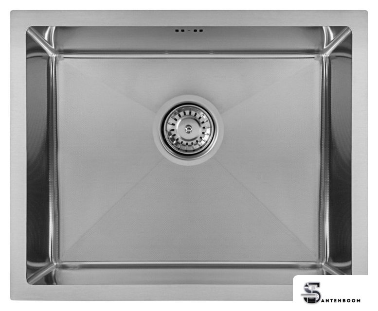 Кухонная мойка ARFEKA ECO AR 550*450 SATIN DECOR MILLET GRAINS - Изображение №2 — Интернет-магазин santehboom.by