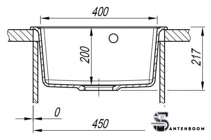 Кухонная мойка ARFEKA Dalago 47 Warm Beige - Изображение №5 — Интернет-магазин santehboom.by