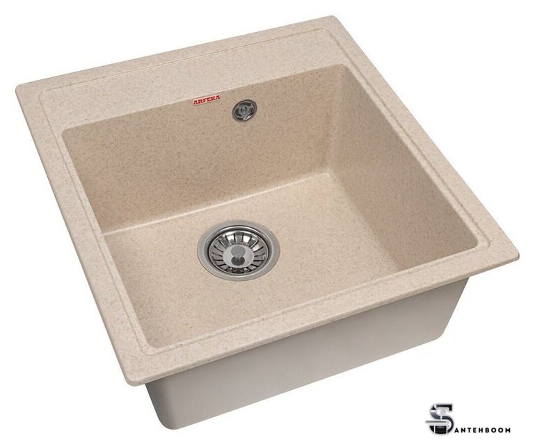 Кухонная мойка ARFEKA Dalago 47 Warm Beige - Изображение №1 — Интернет-магазин santehboom.by