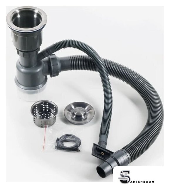 Кухонная мойка Schtoff Best Decor Silver 4550 - Изображение №3 — Интернет-магазин santehboom.by