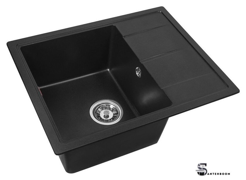 Кухонная мойка ARFEKA Alexia 58 Wet Graphite - Изображение №1 — Интернет-магазин santehboom.by
