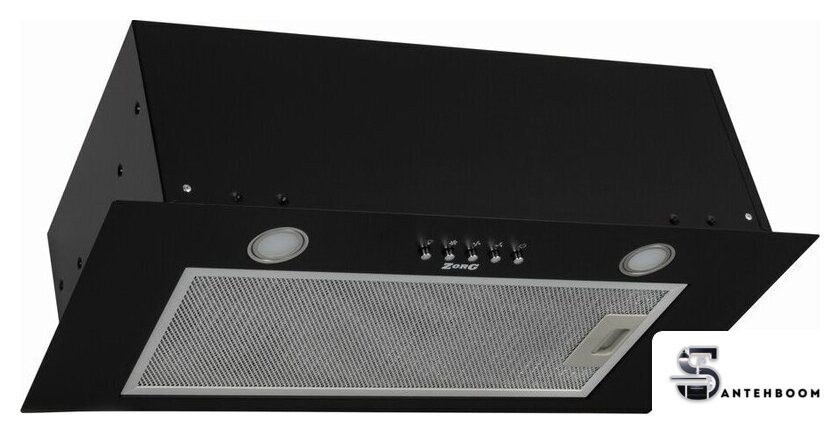 Кухонная вытяжка ZorG Basta 1030 60 M (черный) - Изображение №1 — Интернет-магазин santehboom.by