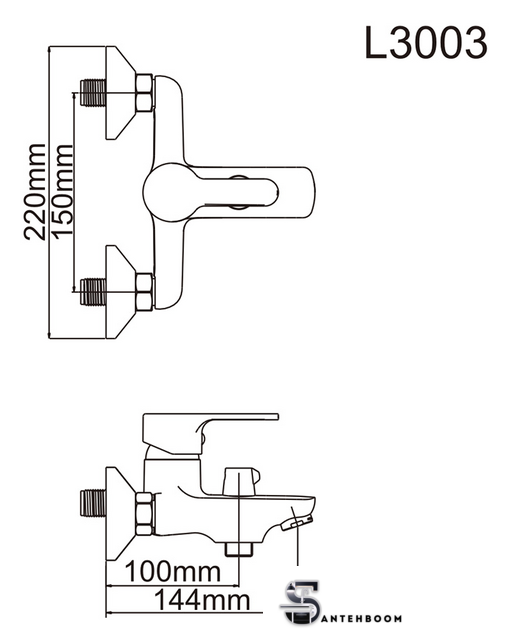 Смеситель Ledeme H53 L3003 - Изображение №15 — Интернет-магазин santehboom.by