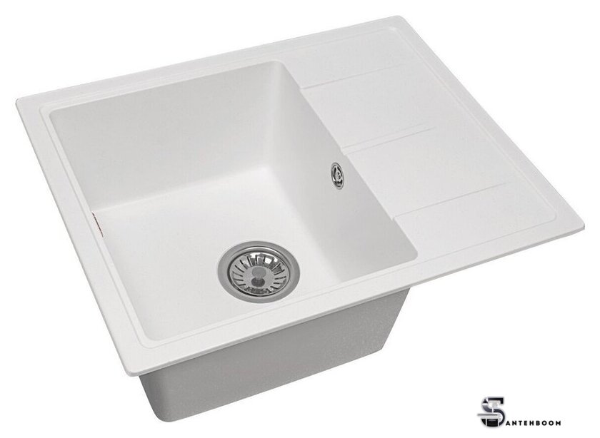 Кухонная мойка ARFEKA Alexia 58 Silken White - Изображение №1 — Интернет-магазин santehboom.by