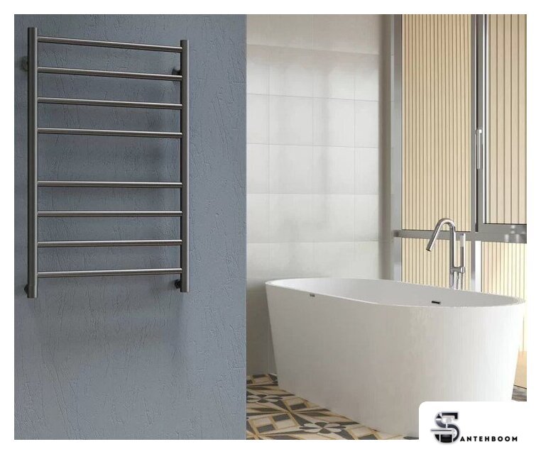 Полотенцесушитель Stinox Toscana 50x80 tos80 Ral 9005 - Изображение №1 — Интернет-магазин santehboom.by