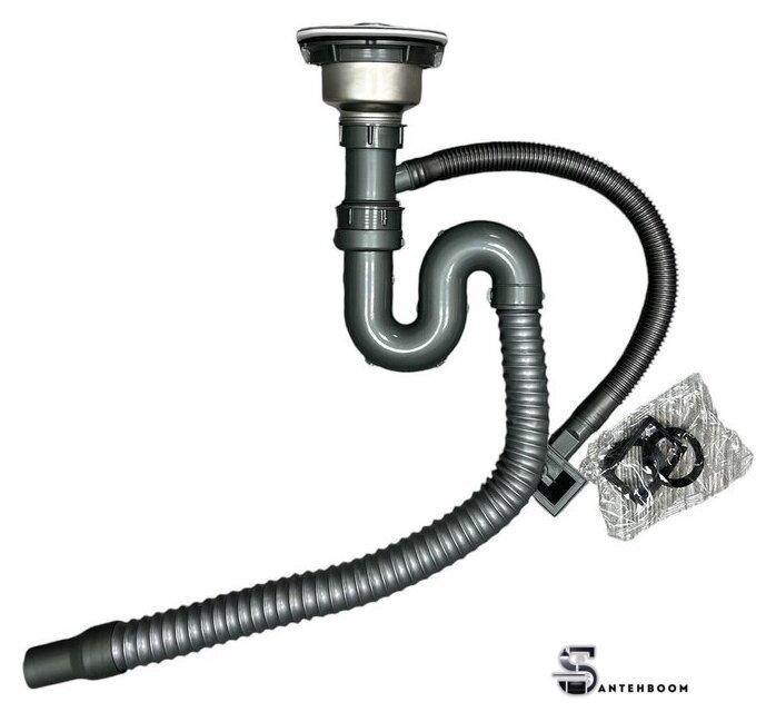 Кухонная мойка Schtoff Undermount Best Decor Silver 5545 - Изображение №3 — Интернет-магазин santehboom.by