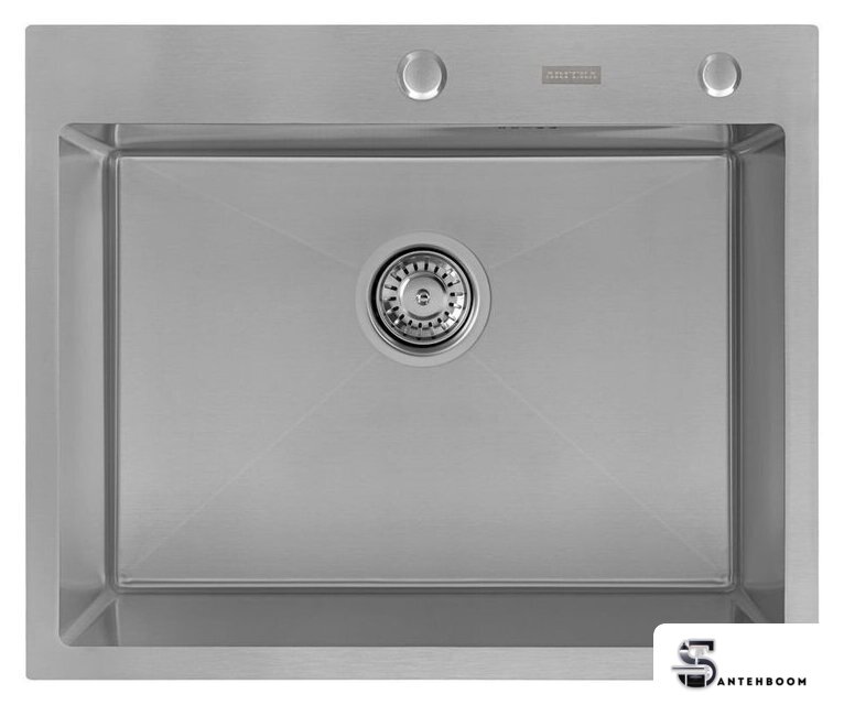 Кухонная мойка ARFEKA ECO AR мойка 600*500, роллер-мат, дозатор SATIN - Изображение №6 — Интернет-магазин santehboom.by