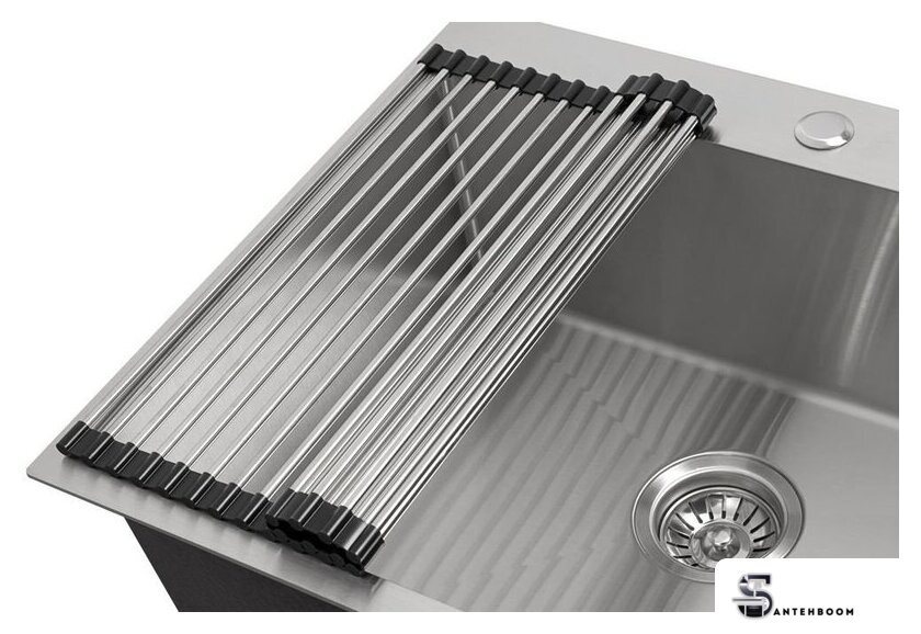 Кухонная мойка ARFEKA ECO AR мойка 600*500, роллер-мат, дозатор SATIN - Изображение №9 — Интернет-магазин santehboom.by