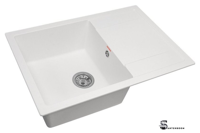 Кухонная мойка ARFEKA ZIA 76 Silken White - Изображение №1 — Интернет-магазин santehboom.by