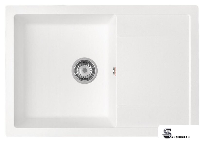 Кухонная мойка ARFEKA ZIA 76 Silken White - Изображение №2 — Интернет-магазин santehboom.by