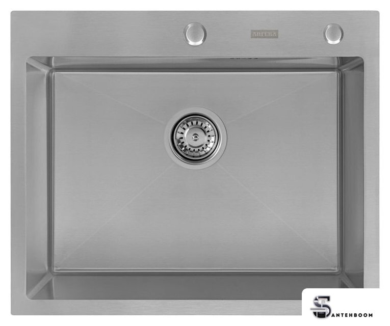 Кухонная мойка ARFEKA ECO AR мойка 600*500, коландер, дозатор SATIN - Изображение №4 — Интернет-магазин santehboom.by