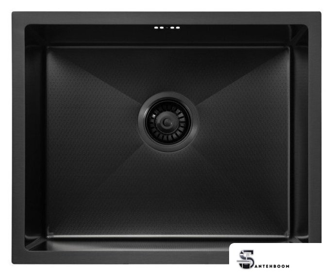 Кухонная мойка Diamond 550*450, коландер BLACK DECOR - Изображение №2 — Интернет-магазин santehboom.by