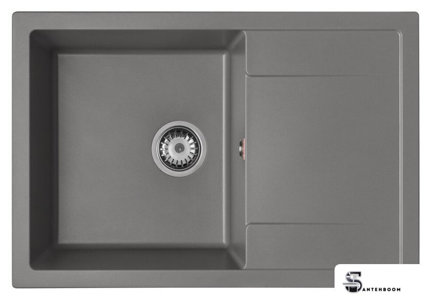 Кухонная мойка ARFEKA ZIA 76 Shadow Grey - Изображение №2 — Интернет-магазин santehboom.by