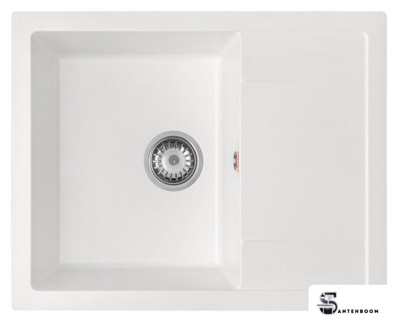 Кухонная мойка ARFEKA ZIA 65 Silken White - Изображение №2 — Интернет-магазин santehboom.by
