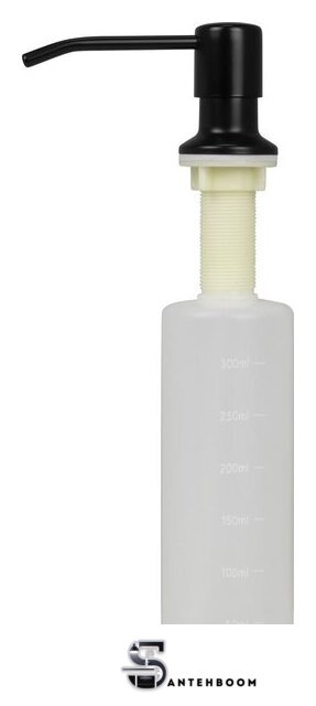 Кухонная мойка ARFEKA ECO AR мойка 600*500, коландер, дозатор BLACK - Изображение №7 — Интернет-магазин santehboom.by