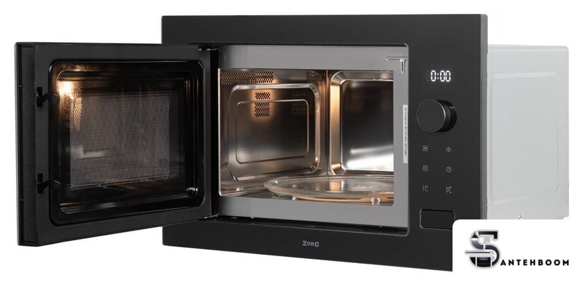 Микроволновая печь ZorG MIO252 S black (черный) - Изображение №3 — Интернет-магазин santehboom.by