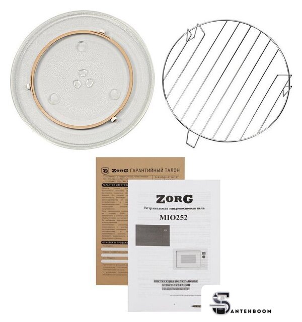 Микроволновая печь ZorG MIO252 S black (черный) - Изображение №5 — Интернет-магазин santehboom.by