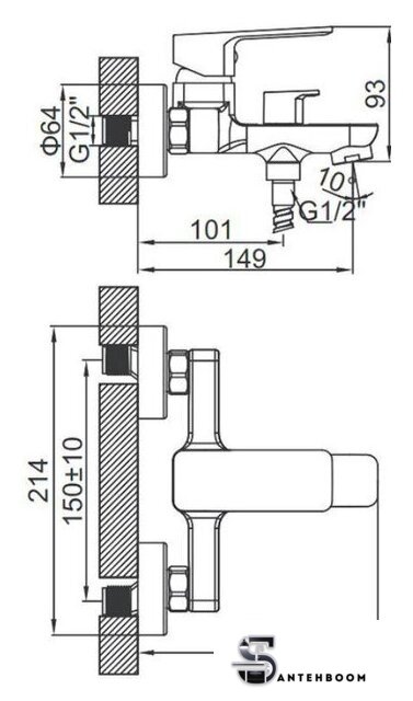 Смеситель Ledeme L3280Y - Изображение №6 — Интернет-магазин santehboom.by
